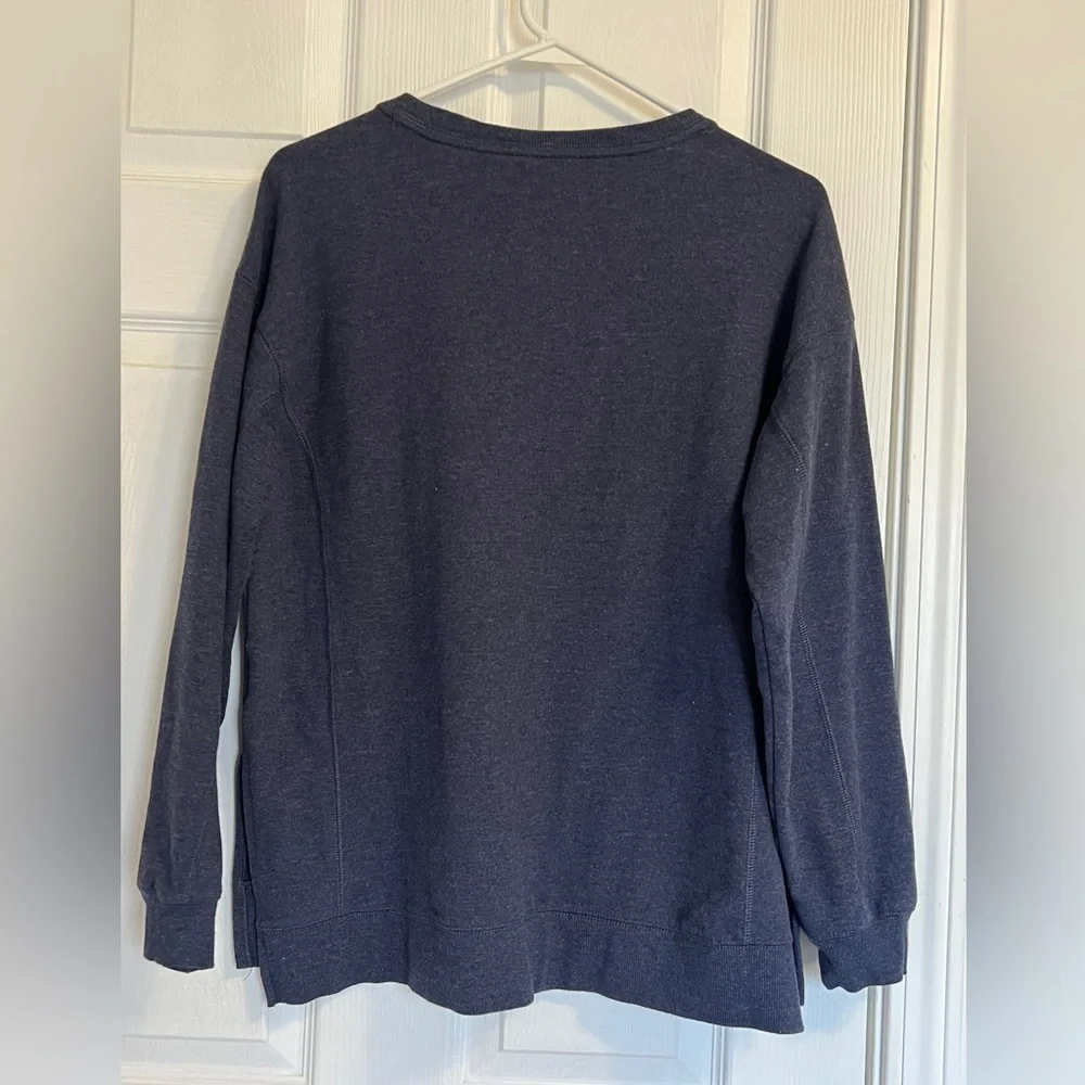 2 for $10 | WILDFOX “SOCIAL” Statement Crewneck Sweatshirt Heathered Size Medium - Picture 9 of 12
